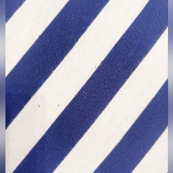 Liz Lange Blue & White Tunic Tank Size 1X - Picture 6 of 6